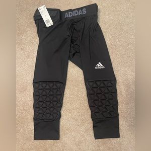 COPY - Adidas 3/4 Padded Knee Compression tights